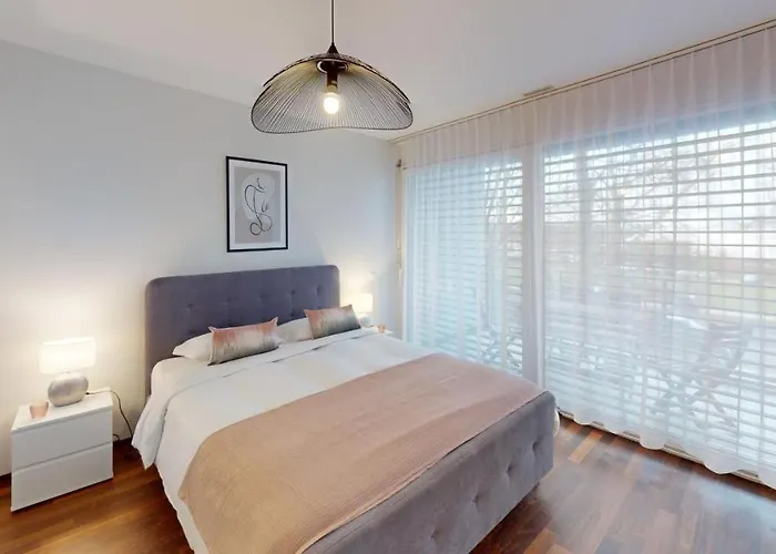 Relax And Recharge By The Lake! Modern Apartments, Ap26 Apartamento Morges